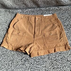 American Eagle Outfitters Tan Utility Cargo Shorts